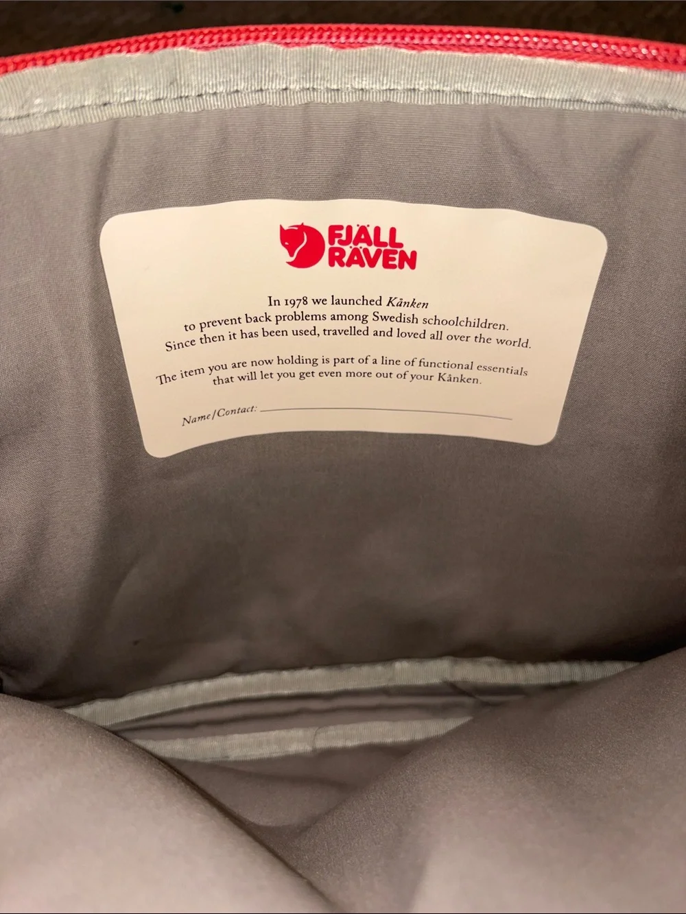 Kånken Coral Tablet Case